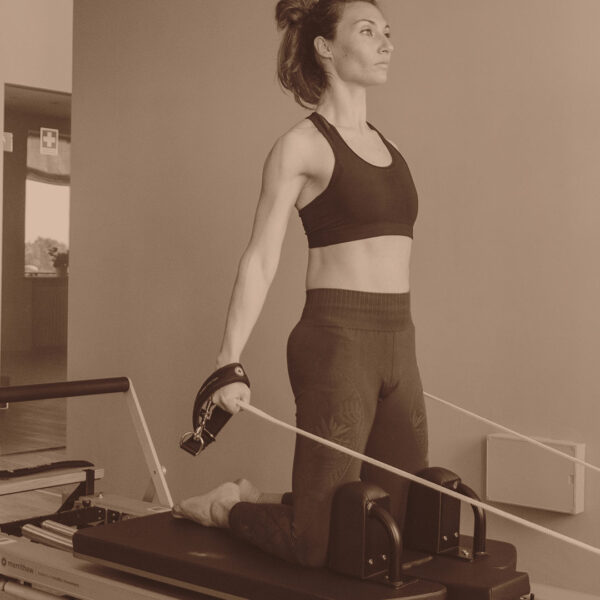 Pilates Studio, chest expansion